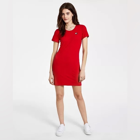 Tommy Hilfiger Dresses & Skirts - Tommy Hilfiger Red Mini Dress